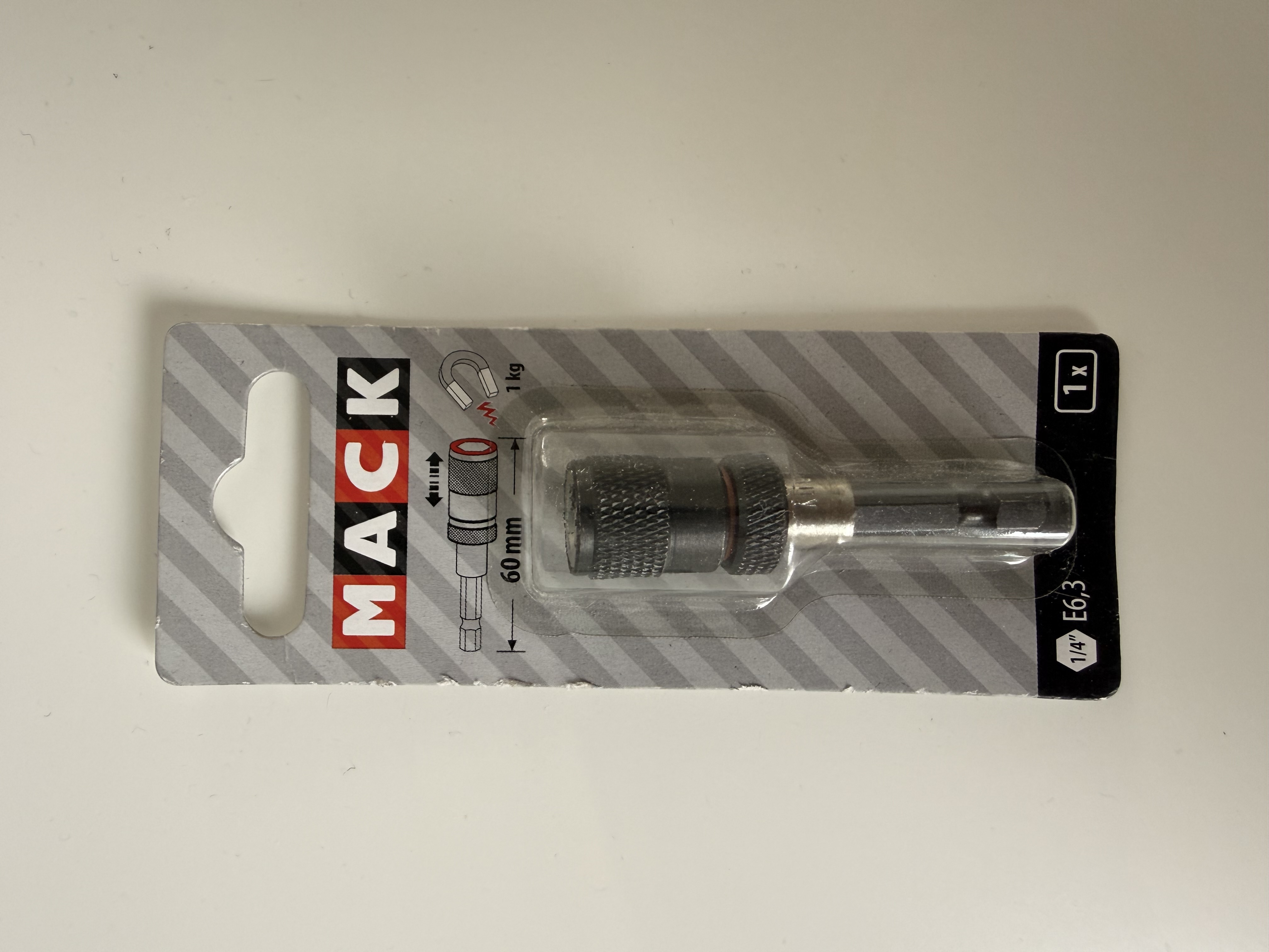 MACK magnetische bithouder 60mm
